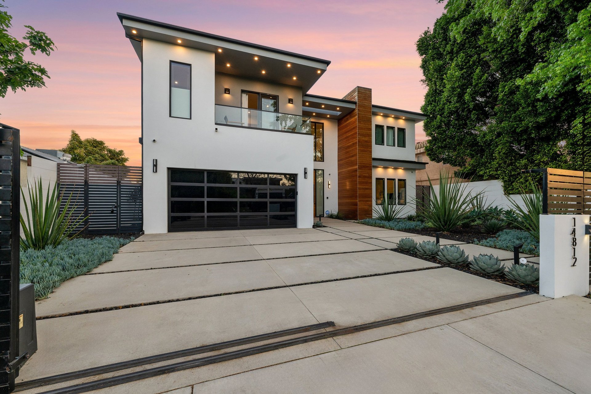 Modern luxury home exterior